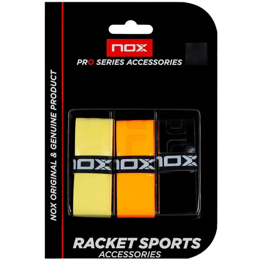 Blister (Pack 3) Nox Pro Overgrips Plain Colors