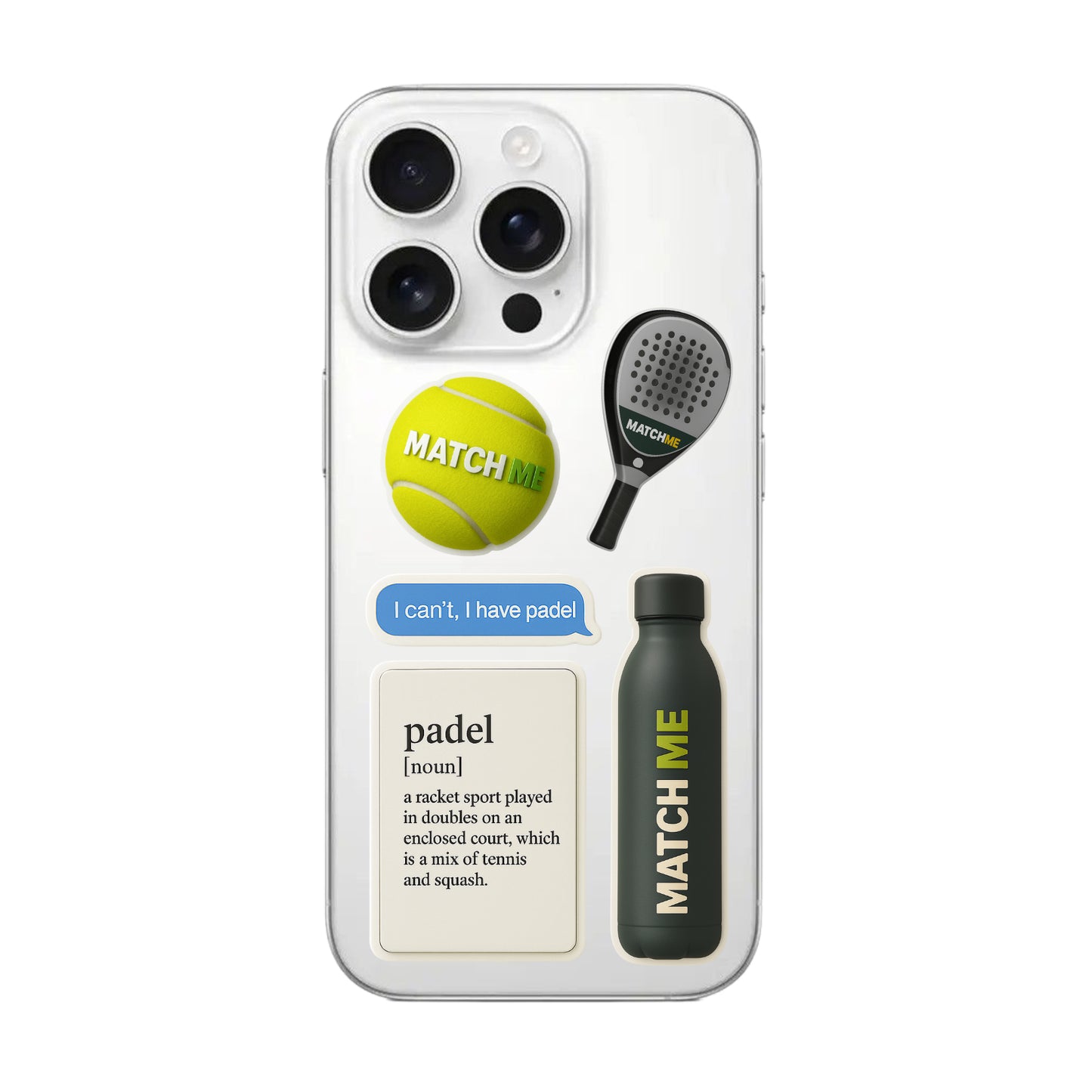 MatchMe sticker set