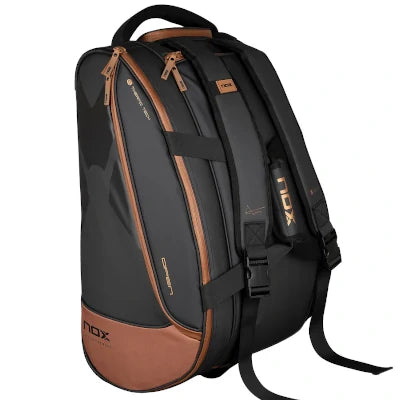 Nox Luxury Open Series Black/Brown Padel Bag